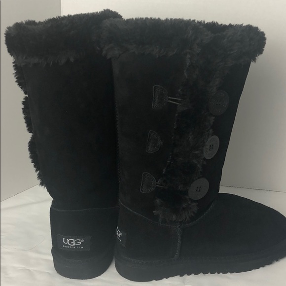 UGG Shoes - New UGG triple button black boots